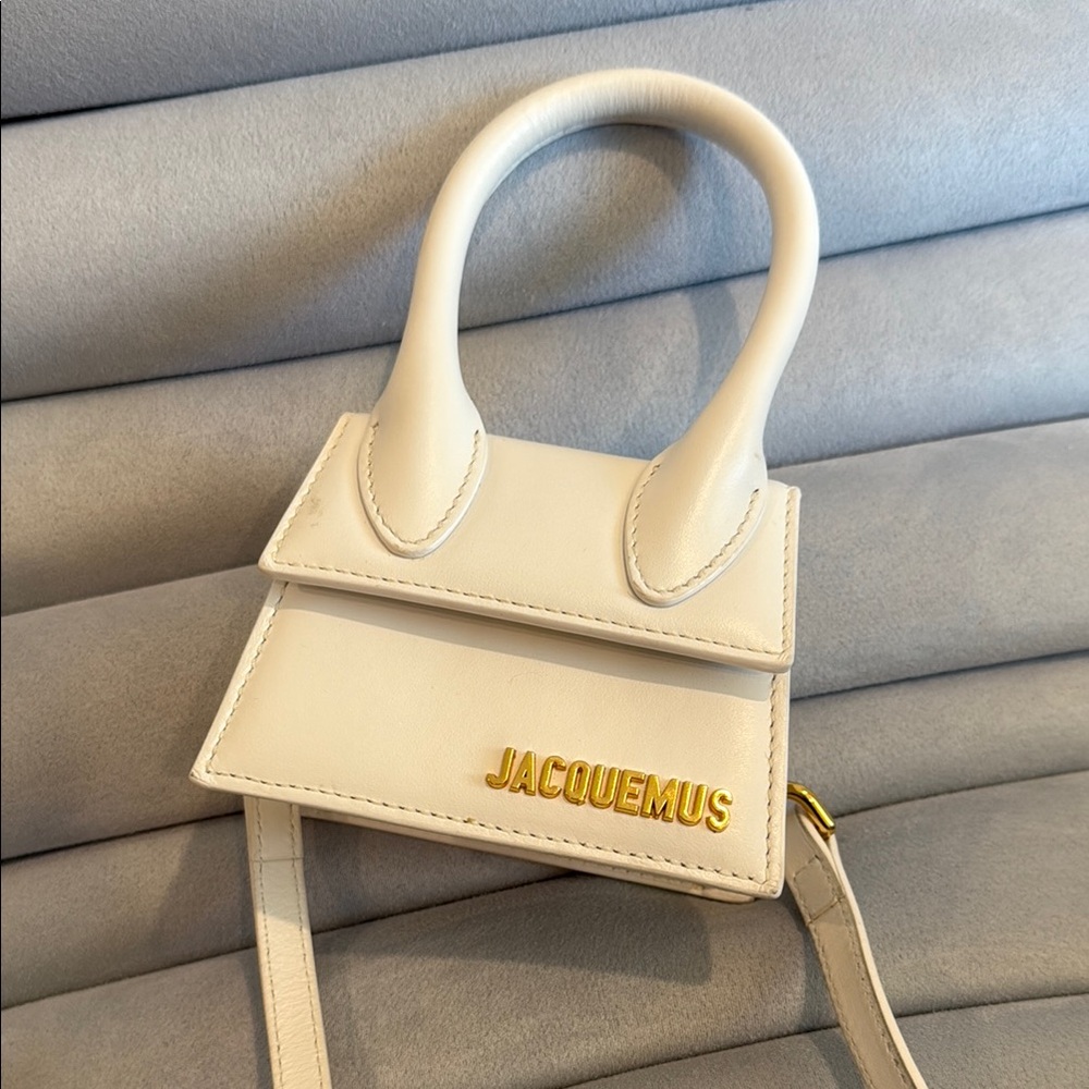 Jacquemus White ‘The Chiquito’ Bag